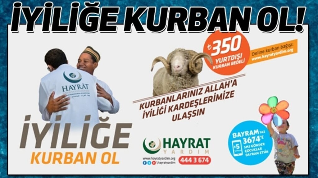 İyiliğe Kurban Ol!