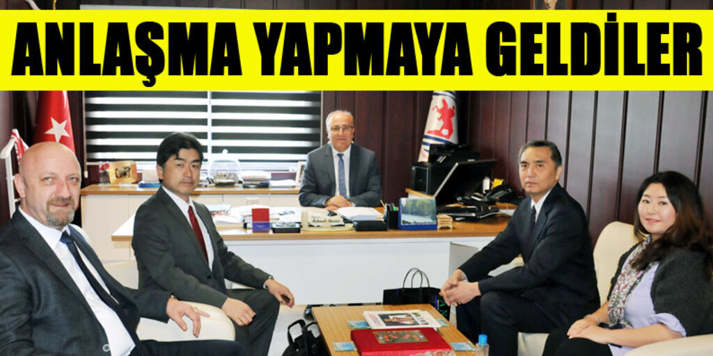 Japon İşadamları Samsun'da 