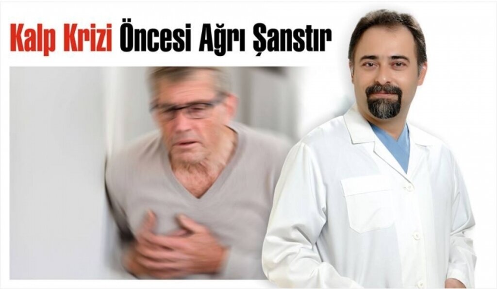 Kalp krizi öncesi ağrı şanstır