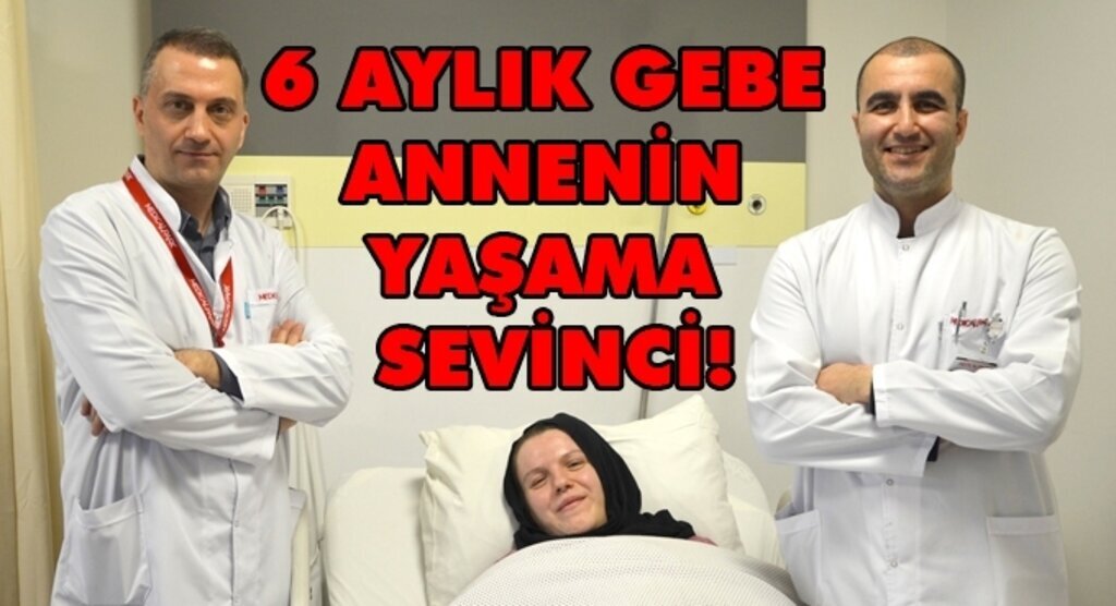 Kanseri karnındaki bebeğiyle birlikte yendi