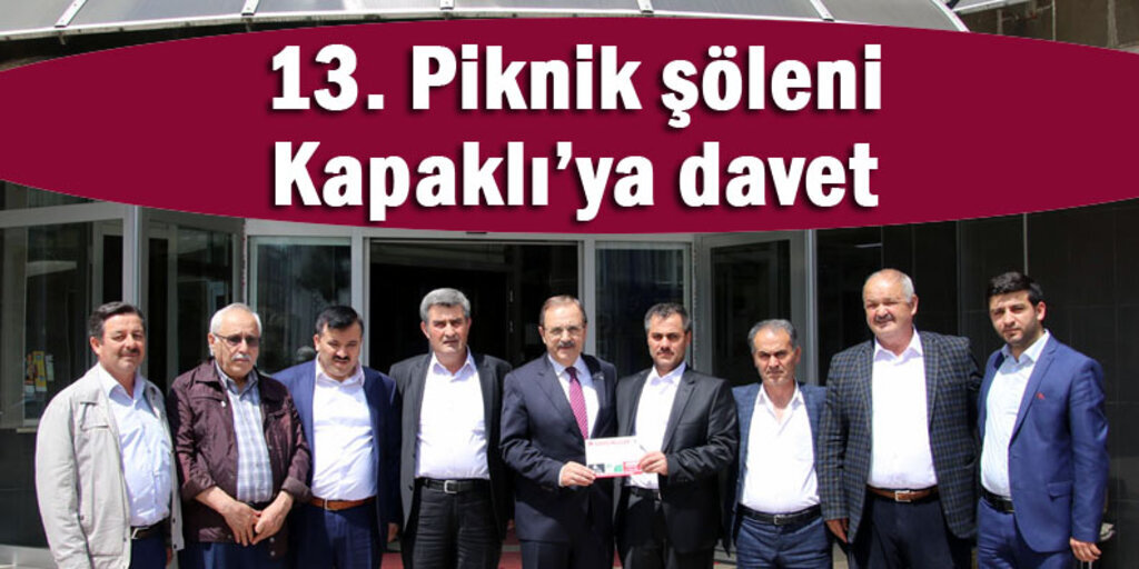 Kapaklı 13. Geleneksel Piknik Şöleni 21 Mayıs'ta yapılacak