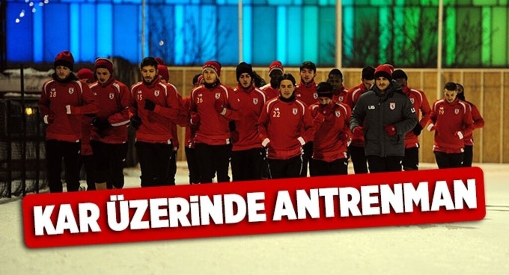 Kar üzerinde antrenman