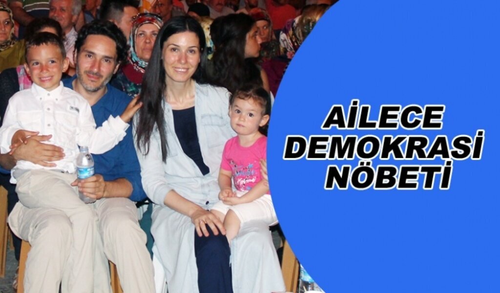 Karaaslan Ailesi Demokrasi Nöbeti'nde