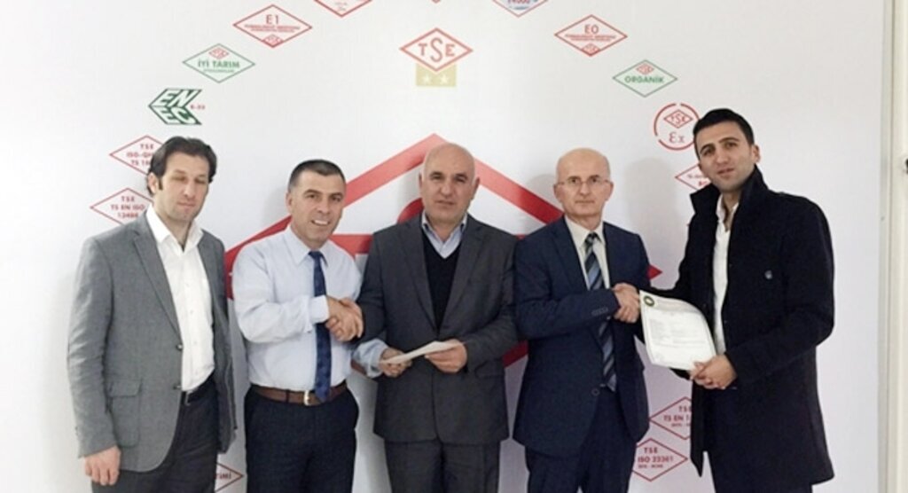 Karadeniz Bölgesi'nde ilk belgeyi Samsunlu firma aldı!