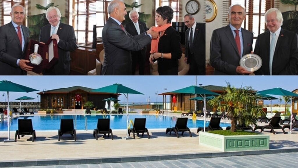 Kardeş Alman Heyeti Mavi Işıklar'a hayran kaldı