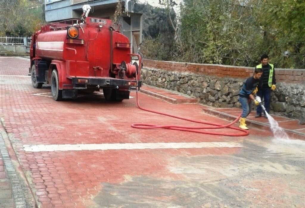 Kavak Belediyesinden Temizlik Atağı