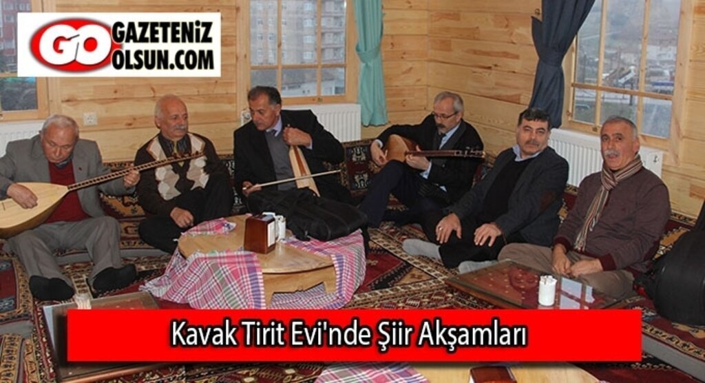 Kavak Tirit Evi'nde şiir akşamları