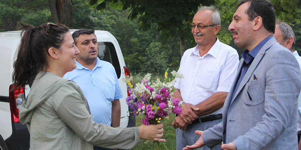 Kavak'ta dolu dolu bayram yaşanıyor