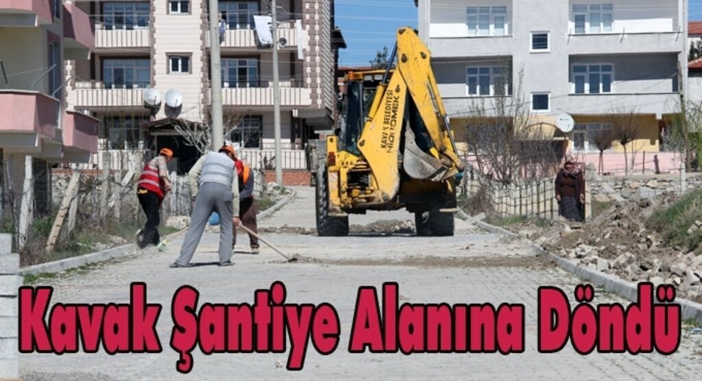 Kavak'ta Köşe Bucak Temizlik Çalışmaları