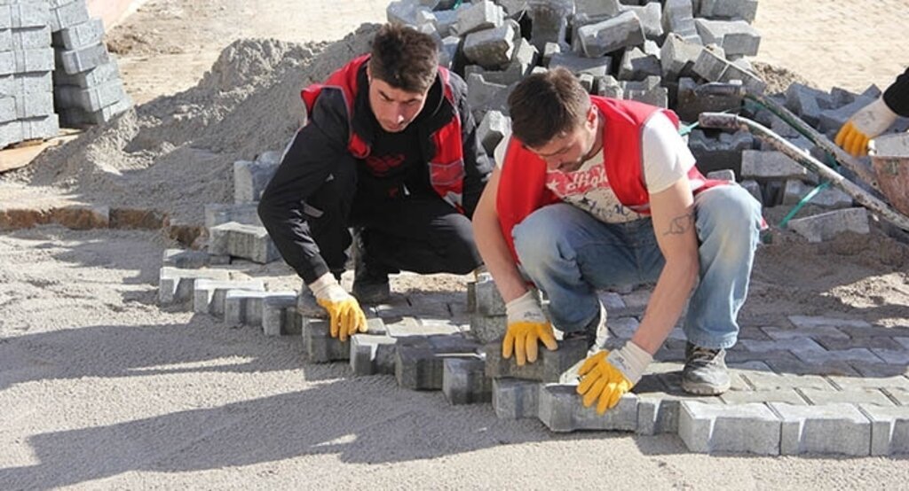 Kavak'ta parke çalışmaları devam ediyor