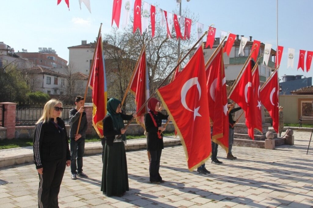 Kavak'ta Şehitler Anıldı