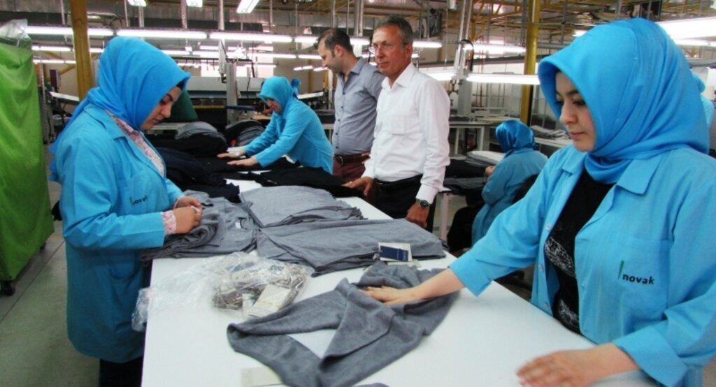 Kavak'tan tekstil ihracatı