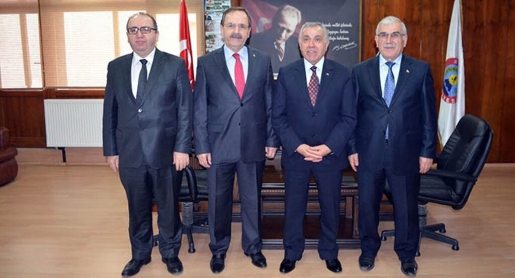 Kaymakam Arslan’dan Başkan Şahin’e ziyaret