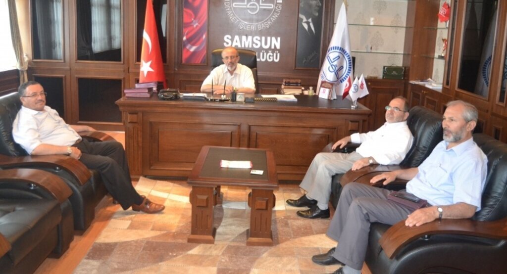 Kaymakam Atlamaz Müftülük ziyaretinde bulundu