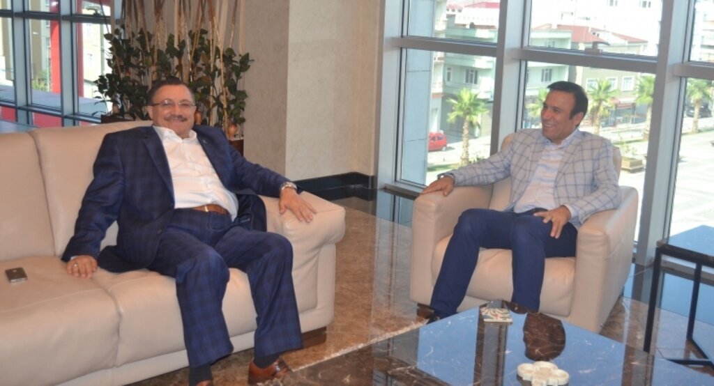 Kaymakam Atlamaz’dan Başkan Genç’e ziyaret