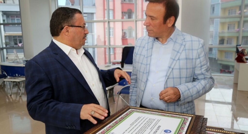 Kaymakam Atlamaz'dan Canik'e övgü