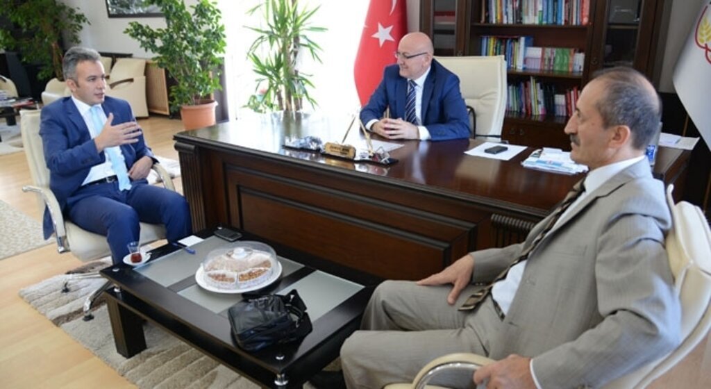 Kaymakam Gün’den Başkan Kul’a iadeyi Ziyaret