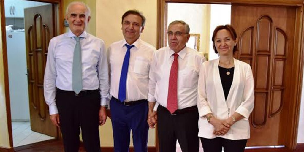 Kaymakamdan Başkan Yılmaz ve ekibine veda