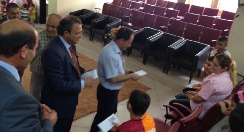 Kaymakamlık heyetinden bayram öncesi ziyaret