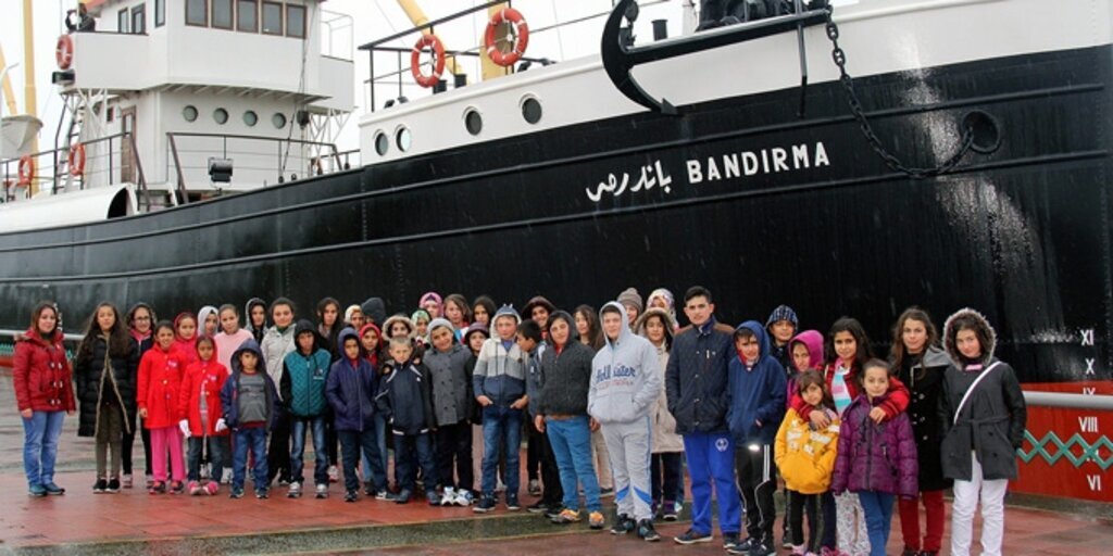 Kayserili öğrenciler Samsun'u gezdi