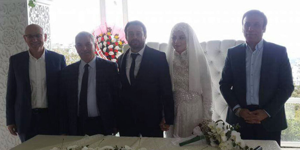 Kement ve Karakaş ailelerinin mutlu günü