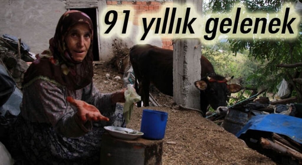 'Kınalı kurbanlık' geleneğini 91 yıldır sürdürüyorlar