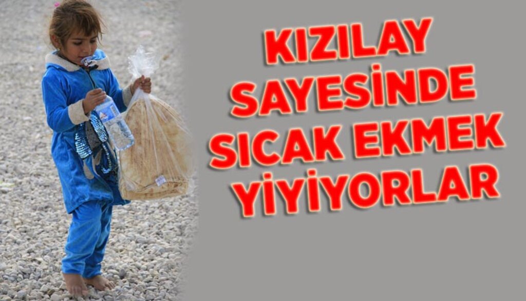 Kızılay Musul’da her gün 5 bin kişiye sıcak ekmek çıkarıyor