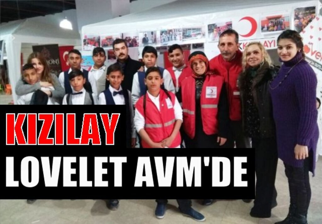  Kızılay Standı Lovelet Avm'de büyük ilgi gördü