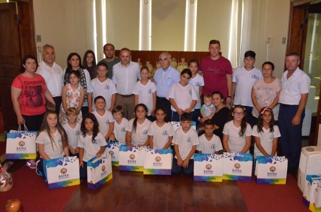  KKTC'li Uşaklar Bafrada 