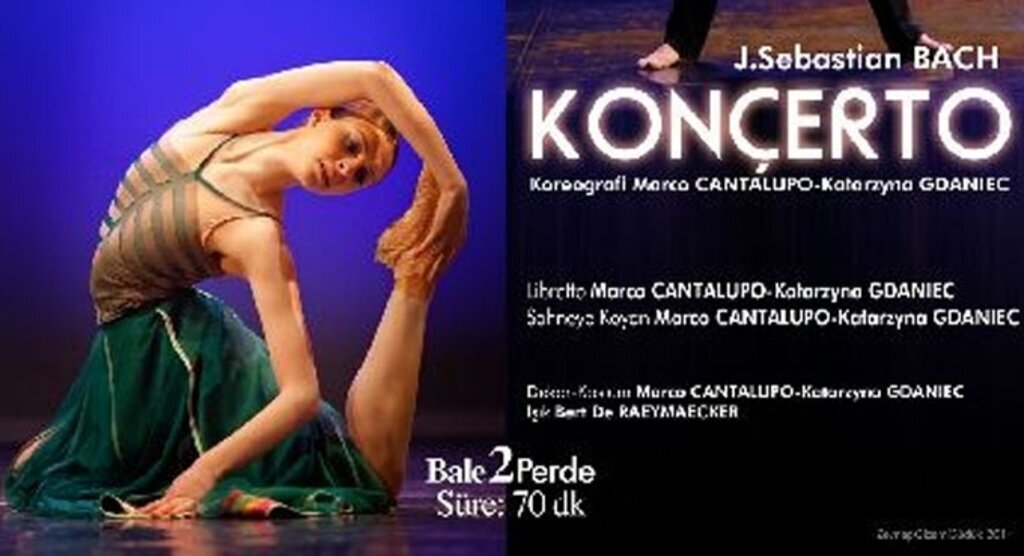 Konçerto Bach Alla Turca balesi sahne alıyor
