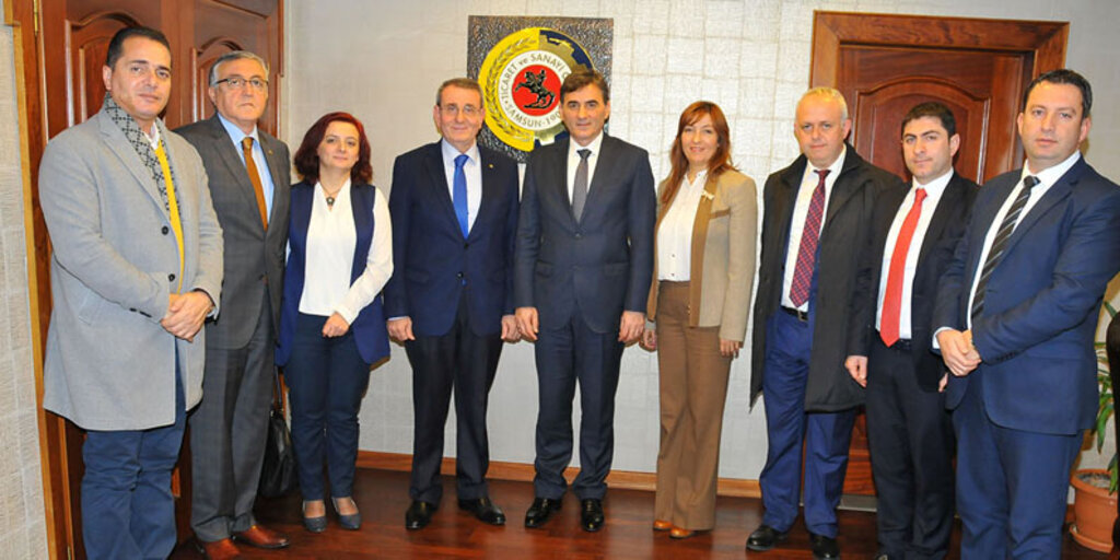 Kosovalı Bakan Yağcılar Samsun TSO’da