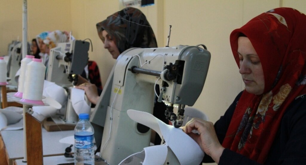 Kumköylü kadınlar, meslek sahibi oluyor