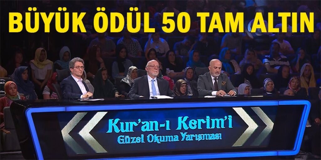 Kur’an-ı Kerim’i Güzel Okuma Yarışması başlıyor