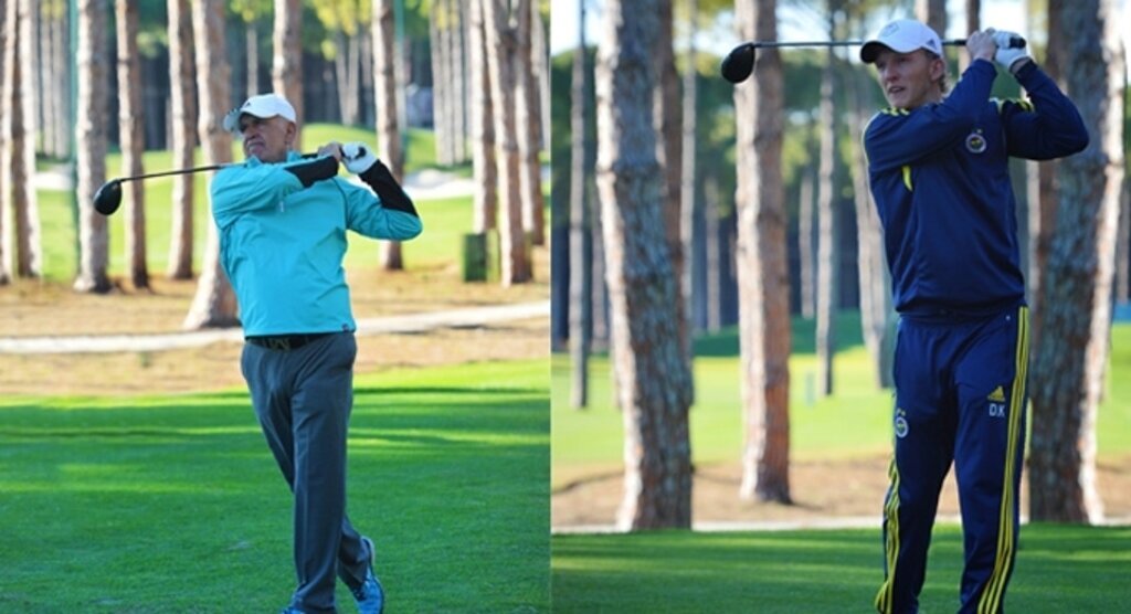 Kuyt’a Öztürk ailesinden golfte tam not