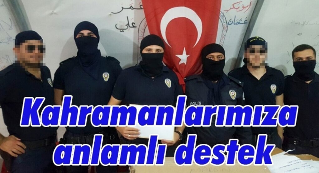 KYK’LI GENÇLERDEN TERÖRLE MÜCADELE EDEN GÜVENLİK GÜÇLERİNE DESTEK