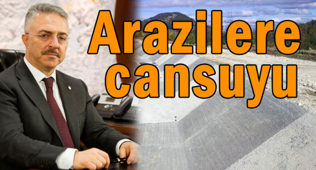 Ladik Göleti ile 5 bin 600 dekar zirai arazi sulanacak