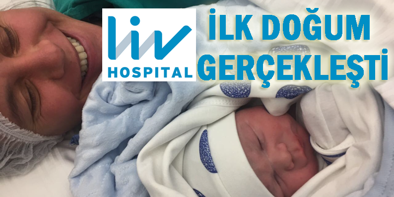 Liv Hospital Samsun'un ilk bebeği doğdu!