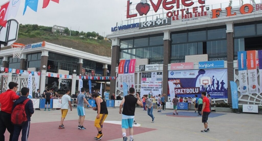 Lovelet AVM' de ‘Canikte Sokak Basketbolu’ turnuvası