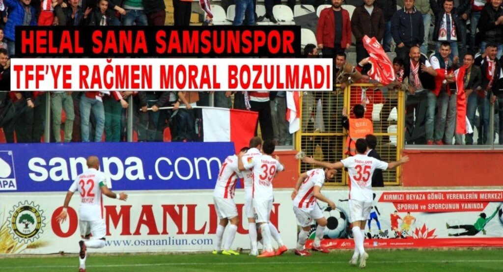 Maç sonucu Samsunspor:1 Manisaspor:0