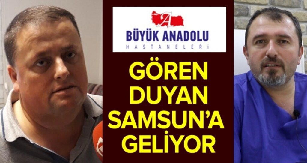 Makedonya'dan Samsun'a şeker ameliyatı için geldi