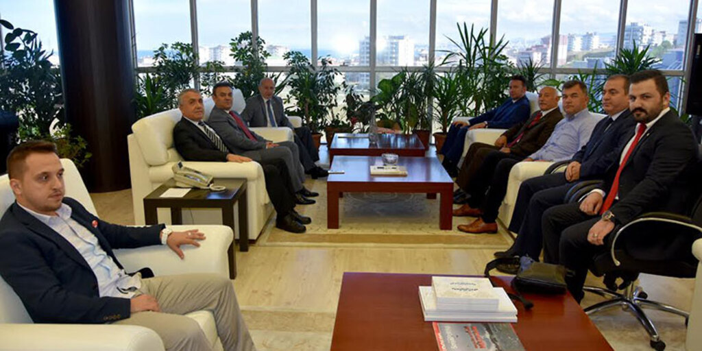 Makine Mühendisleri Odasından kutlama ziyareti 