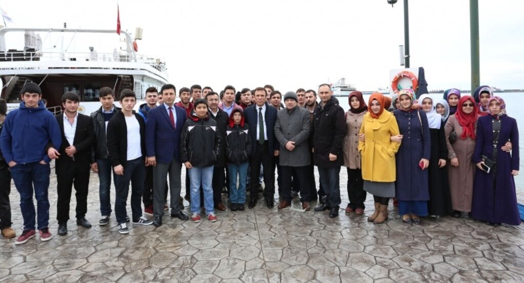 Mavi Marmara'da Cuma namazı