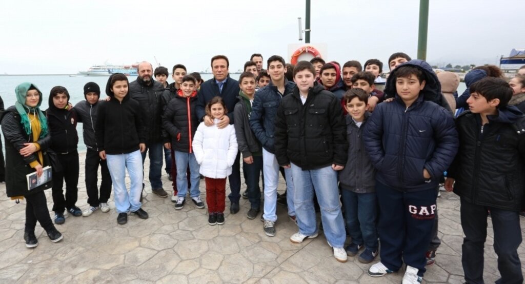 Mavi Marmara'ya ziyaretçi akını