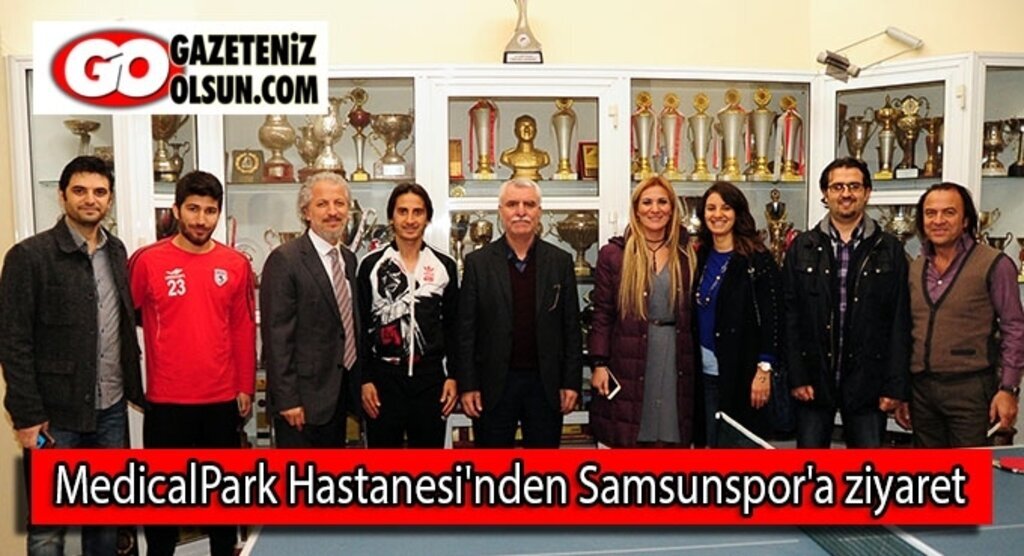 MedicalPark Hastanesi'nden Samsunspor'a ziyaret