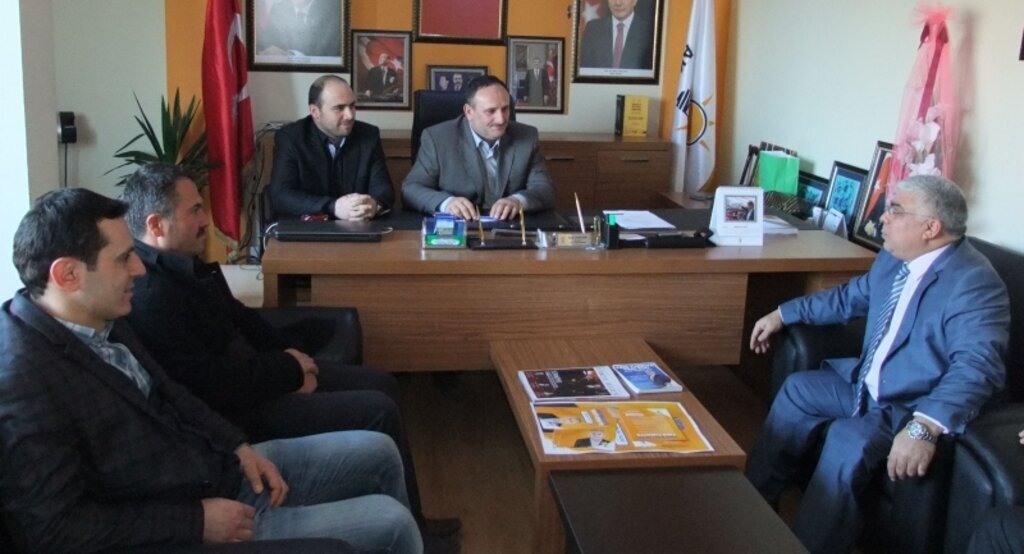 Mehmet Yılmaz Ayvacık İlçe teşkilatını ziyaret etti.