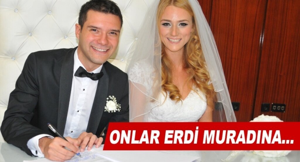 Melih ile Sevda çiftin mutlu günü