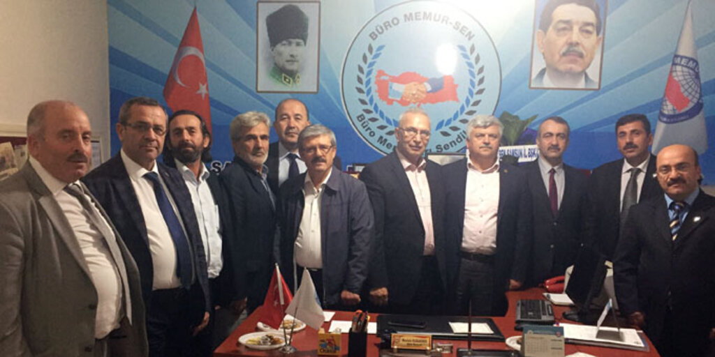 Memur-Sen’den Büro Memur-Sen’e ziyaret