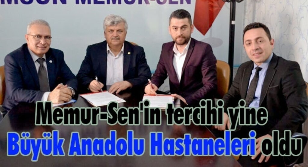 Memur-Sen'in tercihi yine Büyük Anadolu Hastaneleri oldu