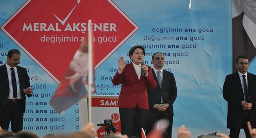 Meral Akşener Samsun'da miting yaptı