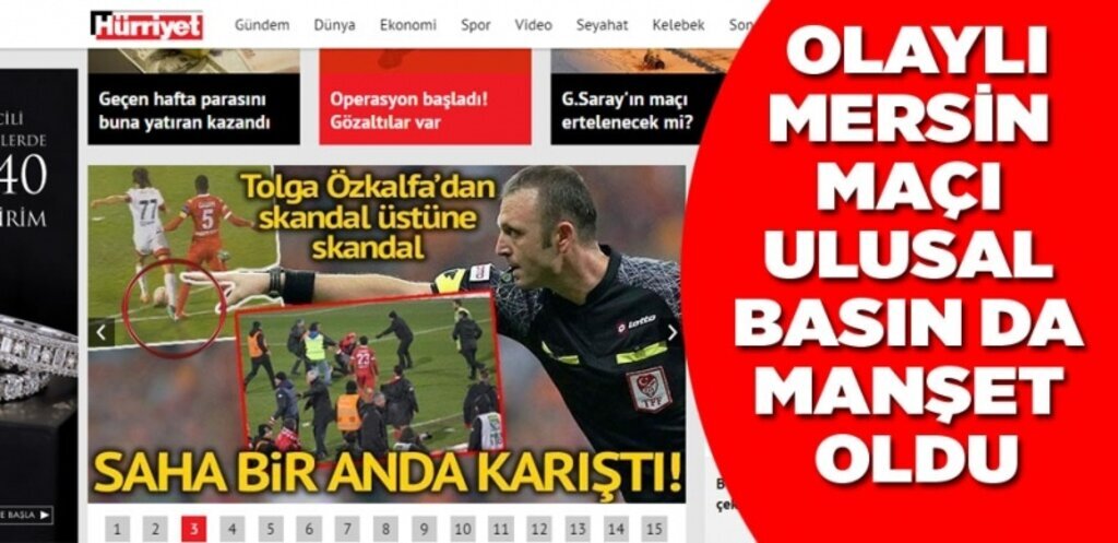 Mersin maçını katlettin Tolga Özkalfa!